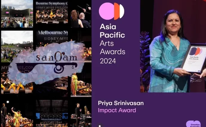 Priya Srinivasan wins Asia Pacific Arts Award 2024