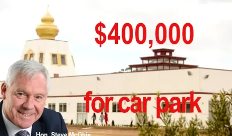 Steve McGhie -Sri Durga Temple Rockbank- $400,000 for car park