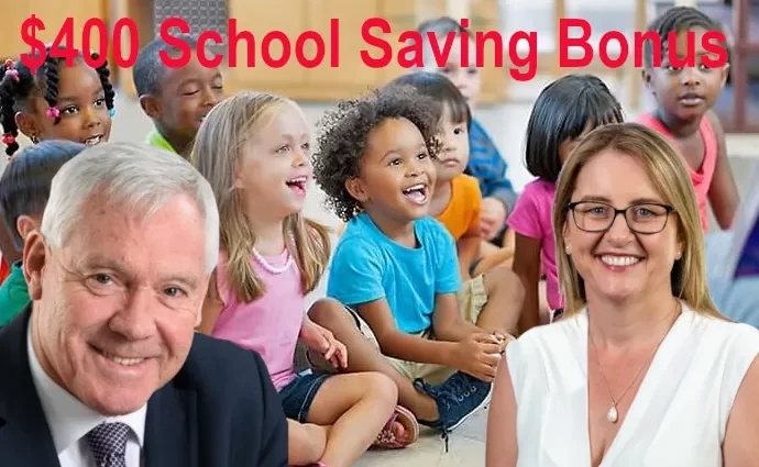 Jacinta Allan Steve McGhie School Saving Bonus